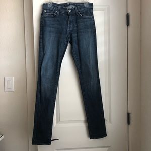 7 for All Mankind- Roxanne Straight Leg Jeans